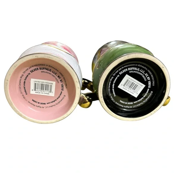 Wicked- Glinda & Elphaba Ceramic Mugs Set- NEW - Picture 3 of 3